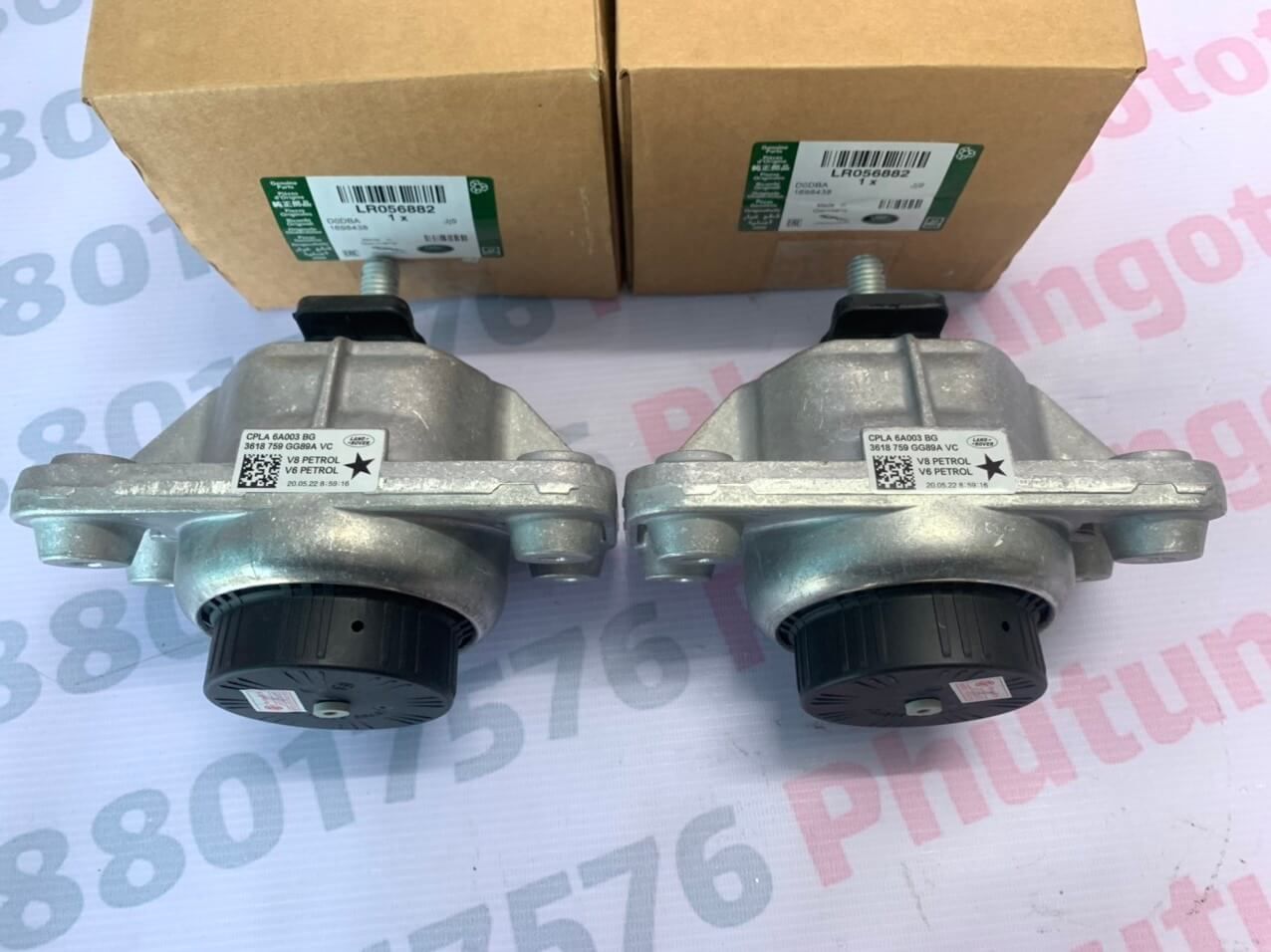 Cao su chân máy xe Range Rover Sport